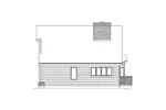 Vacation House Plan Right Elevation - Sausalito Lake Home 007D-0028 - Shop House Plans and More