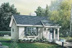 Vacation House Plan Front Photo 01 - Branson Bluff Cottage Home 007D-0029 - Search House Plans and More