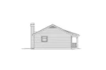 Vacation House Plan Left Elevation - Branson Bluff Cottage Home 007D-0029 - Search House Plans and More
