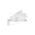 Ranch House Plan Left Elevation - Briarwood Country Cottage Home 007D-0030 - Search House Plans and More