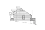 Vacation House Plan Right Elevation - Briarwood Country Cottage Home 007D-0030 - Search House Plans and More