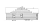 Cabin & Cottage House Plan Left Elevation - Hathaway Ranch Home 007D-0031 - Search House Plans and More