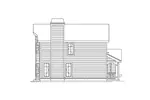 Cabin & Cottage House Plan Left Elevation - Highland Pass Narrow Lot Home 007D-0032 - Search House Plans and More