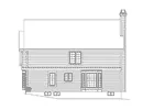 Traditional House Plan Right Elevation - Whitney Affordable Home 007D-0034 - Shop House Plans and More
