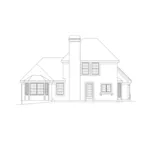 Country French House Plan Rear Elevation - Yorkshire Country French Home 007D-0035 - Shop House Plans and More