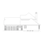 Country French House Plan Right Elevation - Yorkshire Country French Home 007D-0035 - Shop House Plans and More