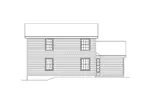 Cabin & Cottage House Plan Rear Elevation - Tahoe Saltbox Country Home 007D-0036 - Shop House Plans and More