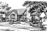 Ranch House Plan Front Image of House - Lakeview Cape Cod Ranch Home 007D-0037 - Shop House Plans and More