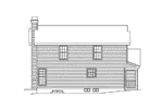 Country House Plan Left Elevation - Woodfield  Country Home 007D-0038 - Shop House Plans and More