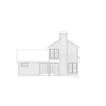 Traditional House Plan Rear Elevation - Woodfield  Country Home 007D-0038 - Shop House Plans and More