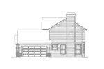 Rustic House Plan Right Elevation - Wedgewood Small Home 007D-0041 - Shop House Plans and More