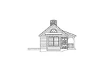 Ranch House Plan Left Elevation - Shasta Cove Cottage Home 007D-0043 - Shop House Plans and More