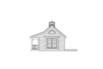 Ranch House Plan Right Elevation - Shasta Cove Cottage Home 007D-0043 - Shop House Plans and More