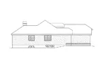 Contemporary House Plan Left Elevation - Maitland Narrow Lot Home 007D-0044 - Shop House Plans and More