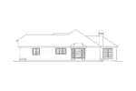 Contemporary House Plan Right Elevation - Maitland Narrow Lot Home 007D-0044 - Shop House Plans and More