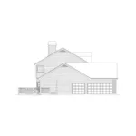 Traditional House Plan Left Elevation - Joshbury Early American Home 007D-0047 - Search House Plans and More