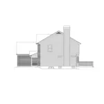 Traditional House Plan Right Elevation - Joshbury Early American Home 007D-0047 - Search House Plans and More