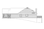 Mountain House Plan Right Elevation - Country Manor Ranch Home 007D-0048 - Search House Plans and More