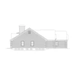 Ranch House Plan Left Elevation - Lockwood Ranch Home 007D-0050 - Shop House Plans and More