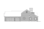 Ranch House Plan Right Elevation - Lockwood Ranch Home 007D-0050 - Shop House Plans and More