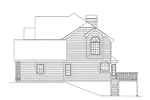 Traditional House Plan Right Elevation - Bradington Traditional Home 007D-0051 - Search House Plans and More