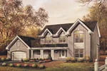 House Plan Front of Home 007D-0052