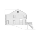 Country House Plan Right Elevation - Fairview Park Colonial Home 007D-0052 - Search House Plans and More