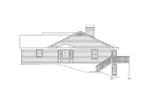 Country House Plan Right Elevation - Oakmont Atrium Ranch Home 007D-0053 - Shop House Plans and More