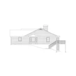 Ranch House Plan Right Elevation - Oakmont Atrium Ranch Home 007D-0053 - Shop House Plans and More