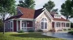 House Plan Front of Home 007D-0055