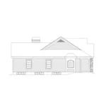 Farmhouse Plan Left Elevation - Summerset Country Home 007D-0055 - Shop House Plans and More