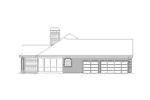 Traditional House Plan Left Elevation - Glenview Ranch Home 007D-0057 - Search House Plans and More