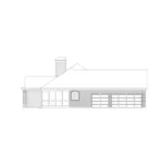 Traditional House Plan Left Elevation - Glenview Ranch Home 007D-0057 - Search House Plans and More