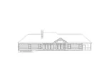 Traditional House Plan Rear Elevation - Glenview Ranch Home 007D-0057 - Search House Plans and More