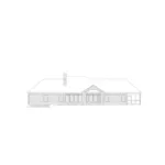 Traditional House Plan Rear Elevation - Glenview Ranch Home 007D-0057 - Search House Plans and More