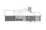 Traditional House Plan Right Elevation - Glenview Ranch Home 007D-0057 - Search House Plans and More