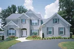 Traditional House Plan Front Photo 01 - Chadington Luxury Home 007D-0059 - Search House Plans and More