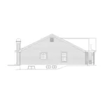 Ranch House Plan Left Elevation - Ashmont Woods Ranch Home 007D-0060 - Search House Plans and More