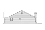 Traditional House Plan Right Elevation - Ashmont Woods Ranch Home 007D-0060 - Search House Plans and More
