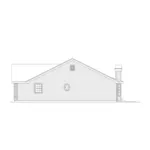 Ranch House Plan Right Elevation - Ashmont Woods Ranch Home 007D-0060 - Search House Plans and More