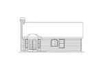 Traditional House Plan Rear Elevation - Hillbriar Traditional Home 007D-0061 - Search House Plans and More