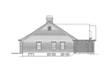 Neoclassical House Plan Left Elevation - Carlston Ranch Home 007D-0062 - Search House Plans and More