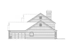 Traditional House Plan Right Elevation - Chasepark Luxury Brick Home 007D-0063 - Search House Plans and More