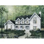 House Plan Front of Home 007D-0064