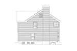 Traditional House Plan Right Elevation - Summervale Country Home 007D-0064 - Shop House Plans and More