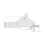 Country House Plan Right Elevation - Roxbury Ranch Home 007D-0065 - Shop House Plans and More