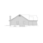 Ranch House Plan Left Elevation - Brookmont Country Home 007D-0067 - Search House Plans and More