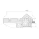 Cabin & Cottage House Plan Rear Elevation - Summerview Atrium Cottage Home 007D-0068 - Shop House Plans and More