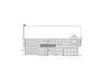 Craftsman House Plan Rear Elevation - Westville Craftsman Ranch Home 007D-0069 - Shop House Plans and More