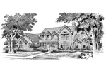 Traditional House Plan Front Image of House - Summerridge Cape Cod Home 007D-0072 - Shop House Plans and More